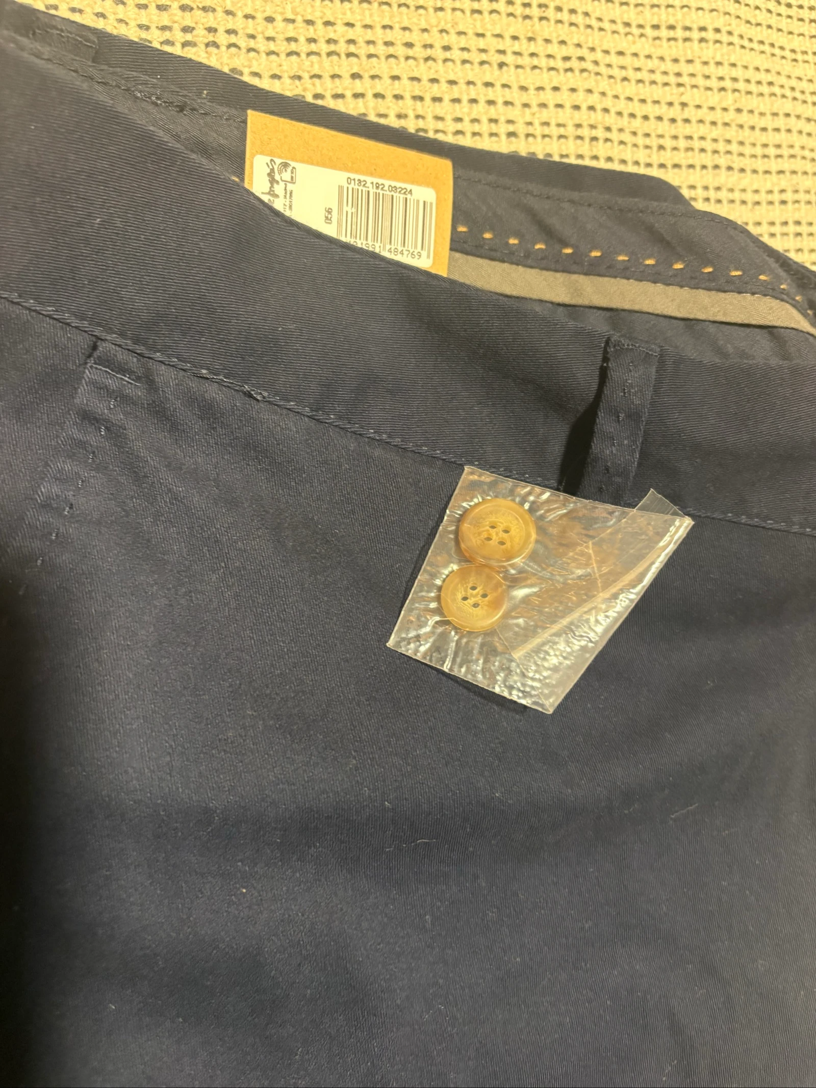 pantalon chino dustin el corte ingles 56 azul marino trousers pantalon chino chino navy blue – photo 3